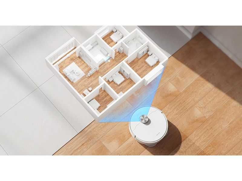 Робот Прахосмукачка Dreame L10 Ultra - 5300 Pa, Бял