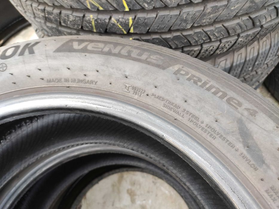 2бр Летни гуми 215 55 17 - Hankook - DOT 2024