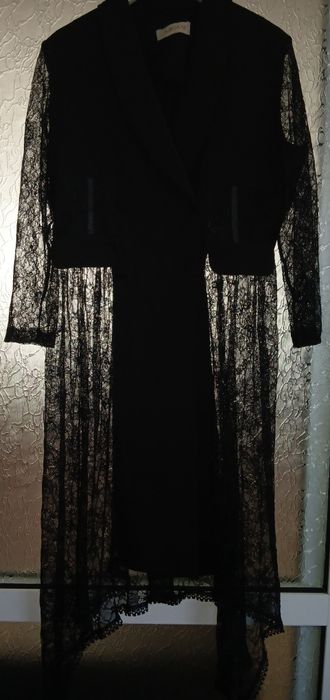 Дамско официално сако с дантела