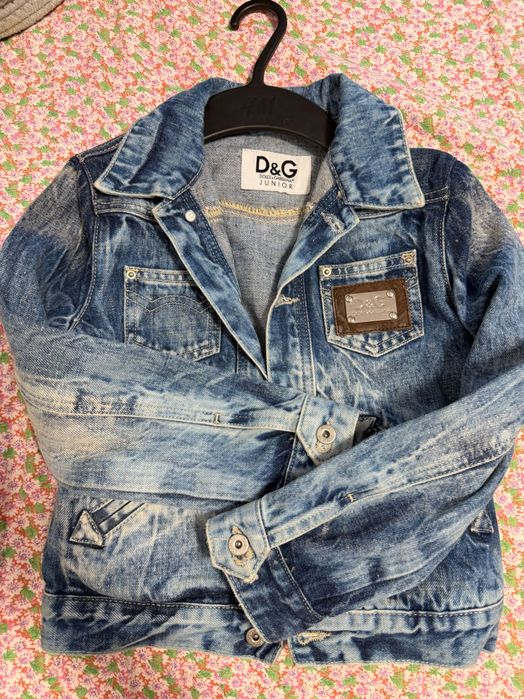 Дънково детско яке Dolce Gabbana junior оригинал