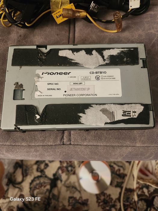 Pioneer carrozzeria CD-BTB10