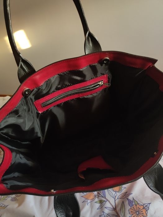 Geanta piele naturala