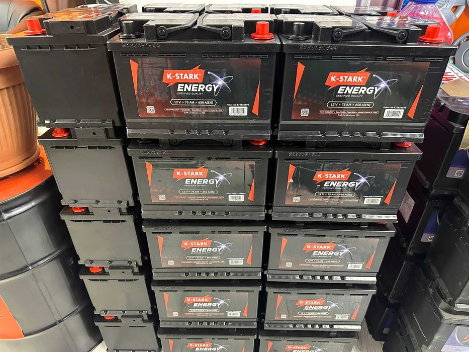 Baterie 12V 75AH 650A Cash sau Rate