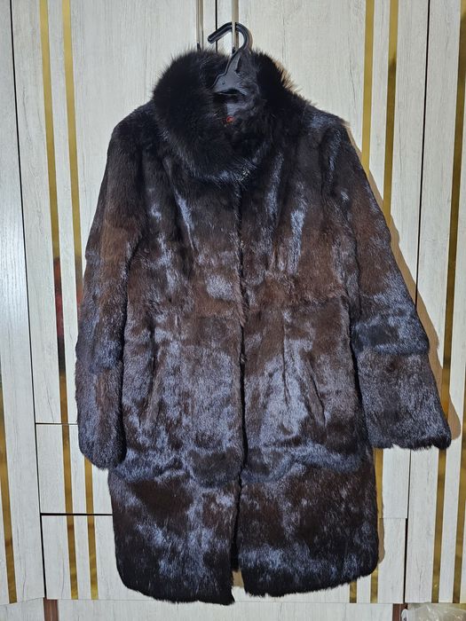 Натуральная шуба кролик(куён)