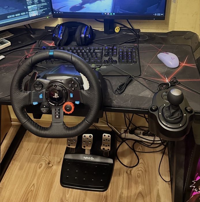 Волан Logitech G29 и скоростен лост 2 години гаранция