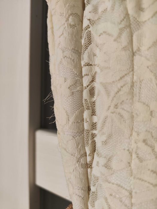 Rochie unicat făcută pe comandă, stil Boho-Chic, lucrată manual