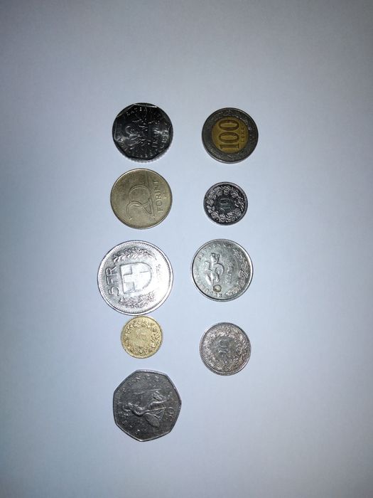 Banii vechii din alte țări