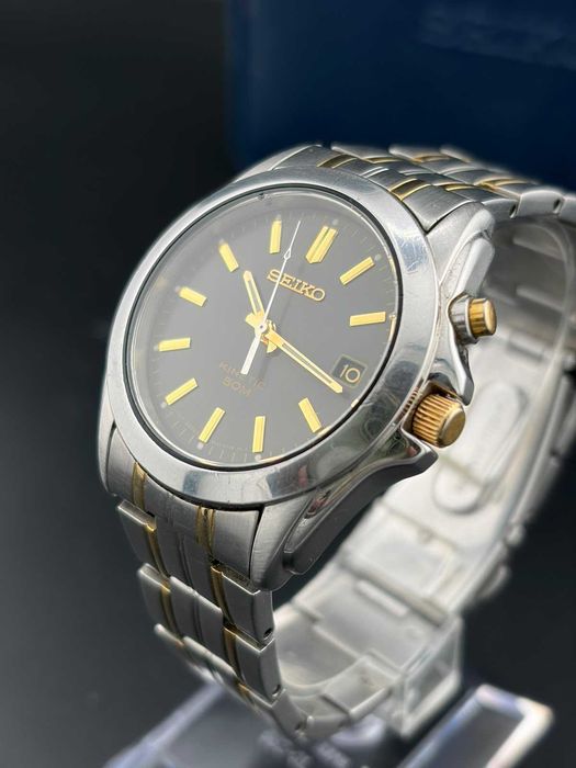 Seiko Kinetic 5M62-0AV0 – Acumulator nou – Cutie inclusă