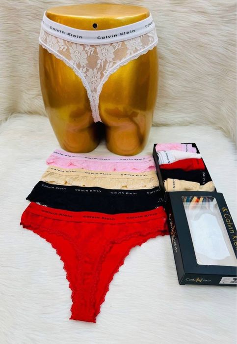 Chiloti tanga calitate superioara 5 la set