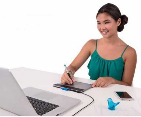 Чисто нов графичен таблет  Wacom Intuos Creative Pen Small.