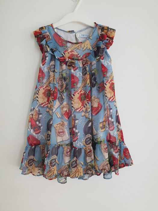 Rochie Mayoral  frumoasa 116cm  sarafan pentru fete