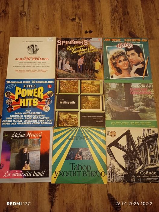 Viniluri muzică veche
