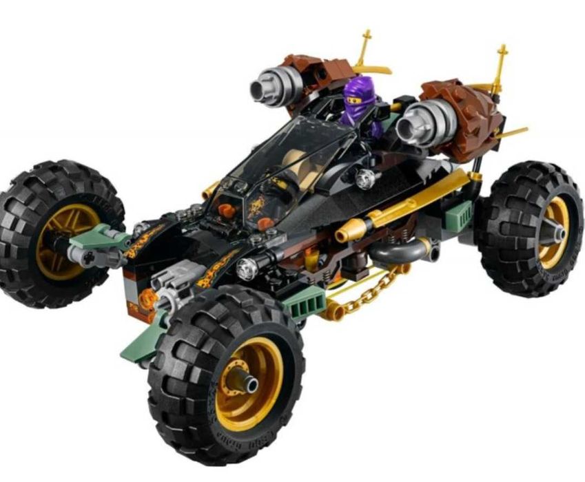 Lego Titanium Ninja Tumbler- Ninjago Rock Roader Building