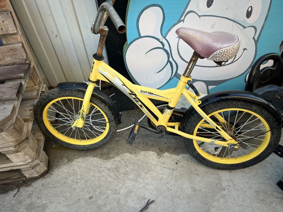 Продам детский велосипед бу отл сост цена 10000тг