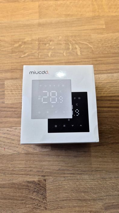Termostat smart WiFi MIUCDA – control prin telefon, touch, pentru încălzire