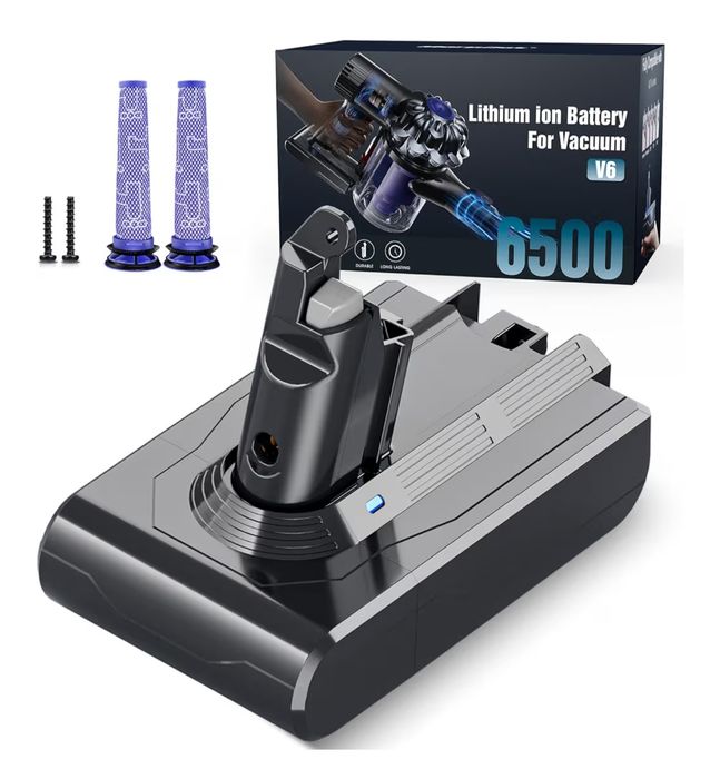Dyson V6, с  и  глави за  гладък под и килими