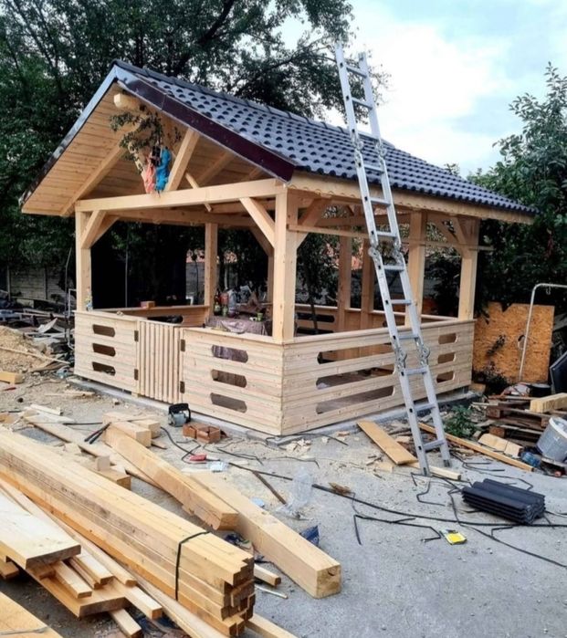 Căsuțe foișoare terase la comanda