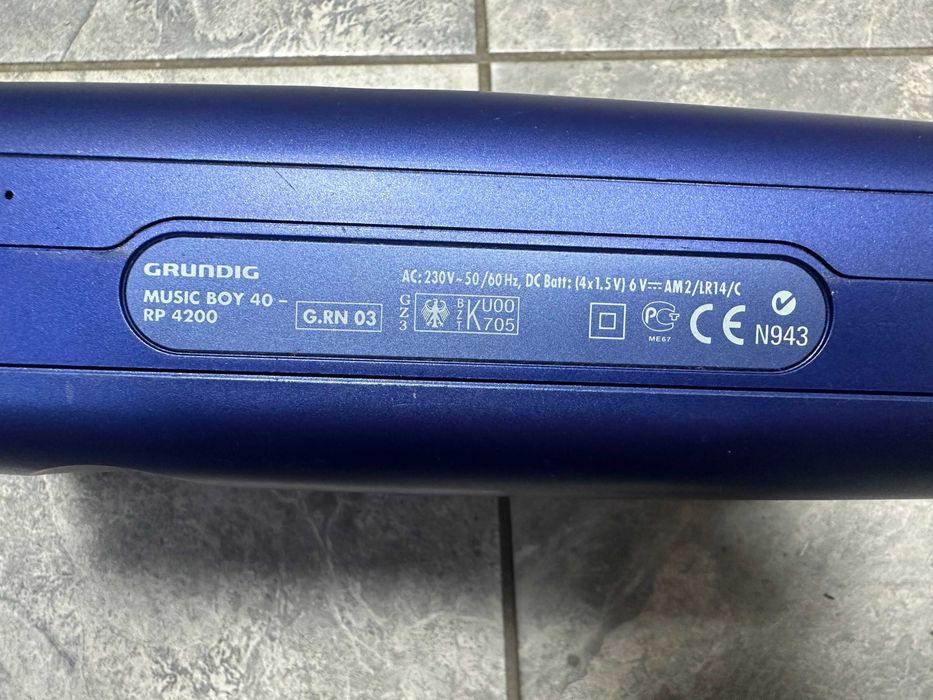Радио Grundig music boy 40