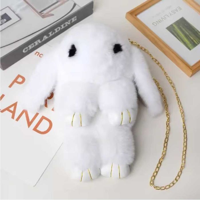 Заек раница / чанта . Детска раничка плюшено зайче .