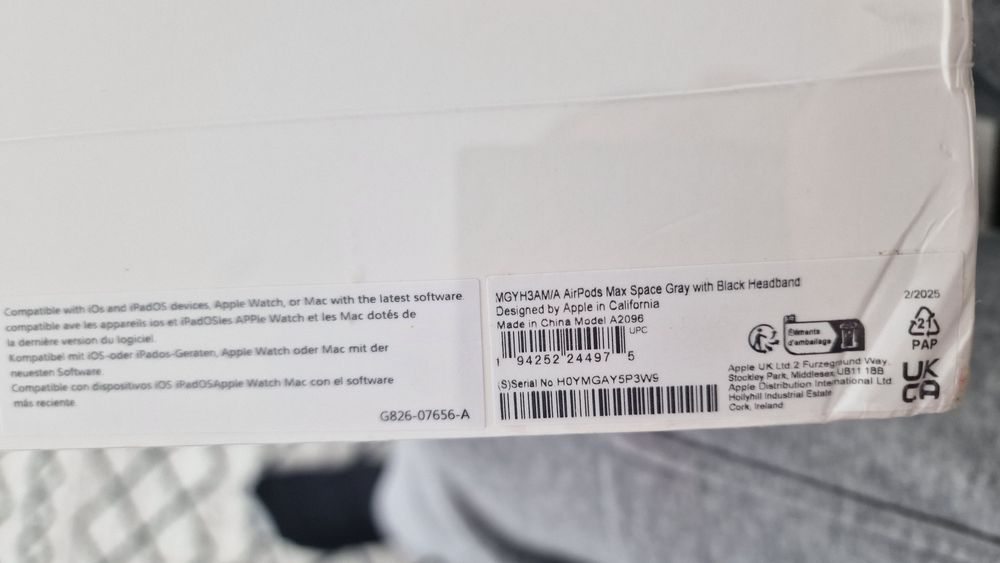 AirPods max space gray