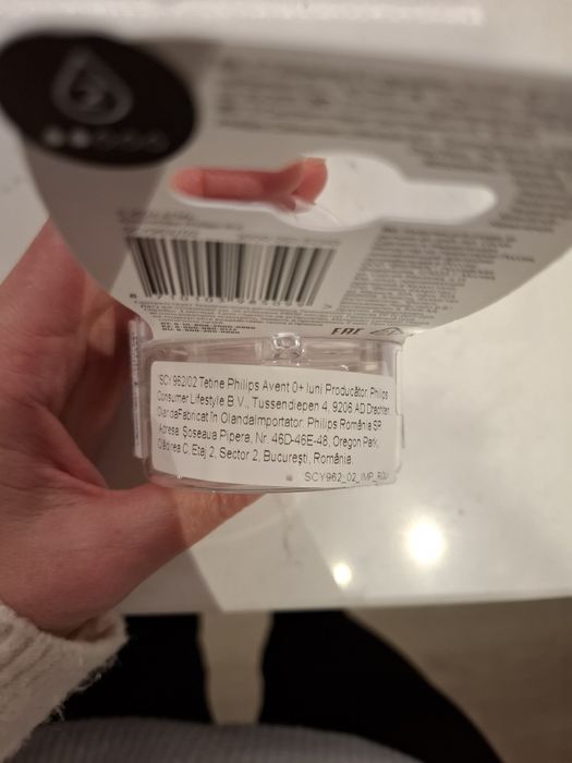 Tetina Philips Avent Natural Response si Tetină din silicon Lansinoh