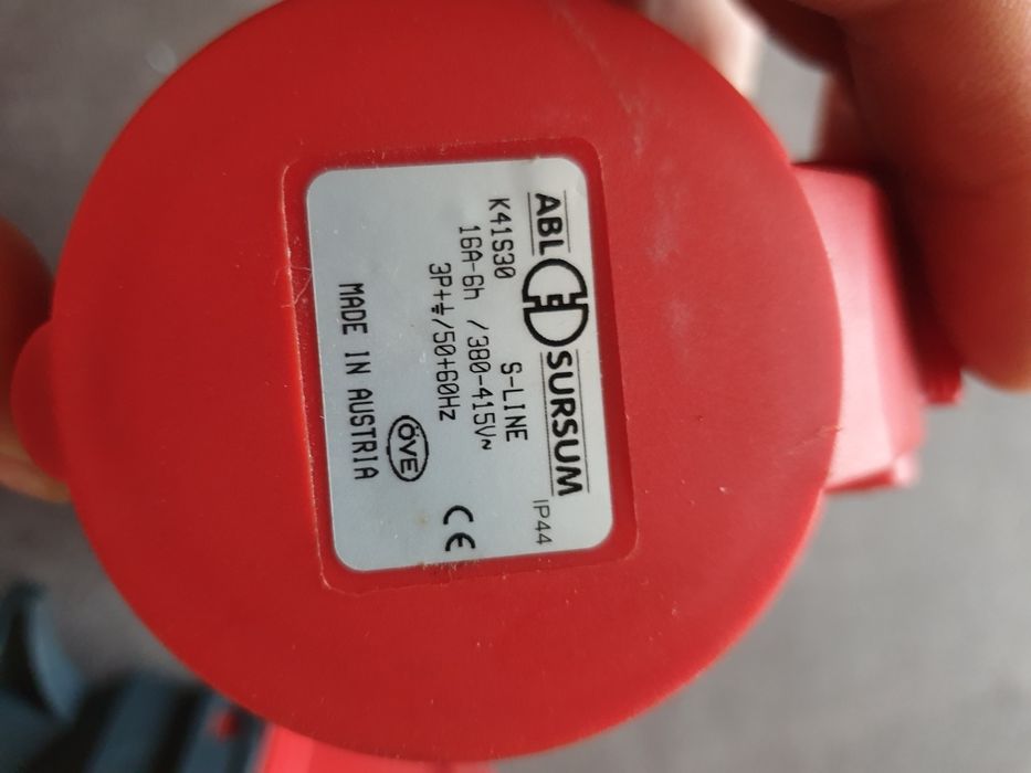 Разъём 220-380 v