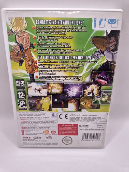 Joc Dragon Ball Z: Budokai Tenkaichi 3 Nintendo Wii – Complet CIB Original PAL
