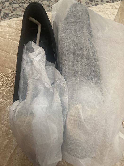 Туфли замшевые лодочки