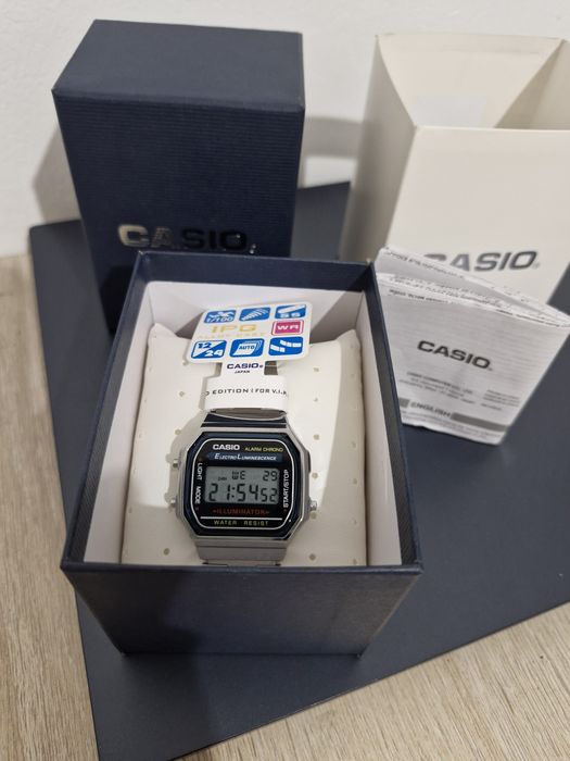 Оригинальные часы CASIO A168WA-1WSDF
