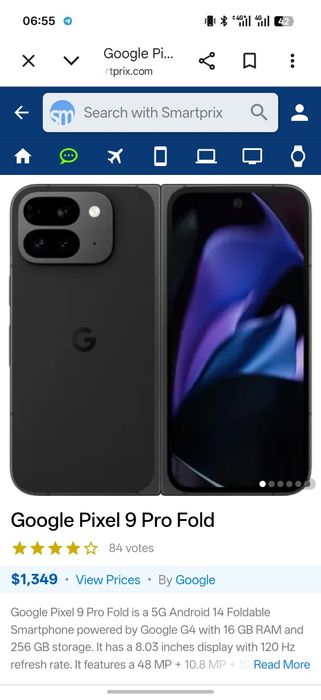Google pixel 9 pro Fold