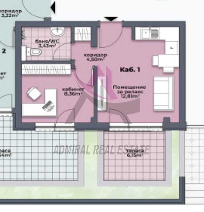 Продава се Двустаен апартамент в Варна, Аспарухово - 57 кв.м за 1334 €/кв.м - Снимка #6