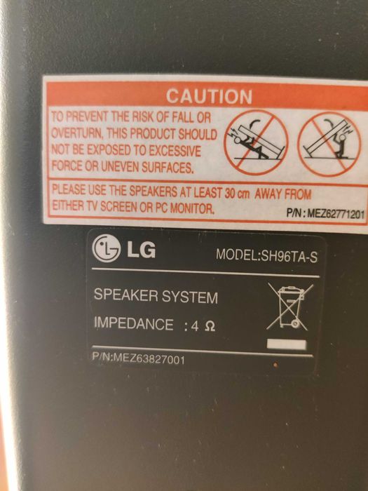 Boxe sistem 5.1 Home Cinema LG