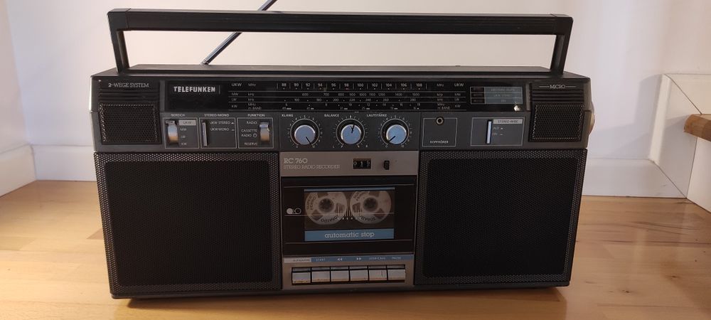Telefunken RC-760 radiocasetofon