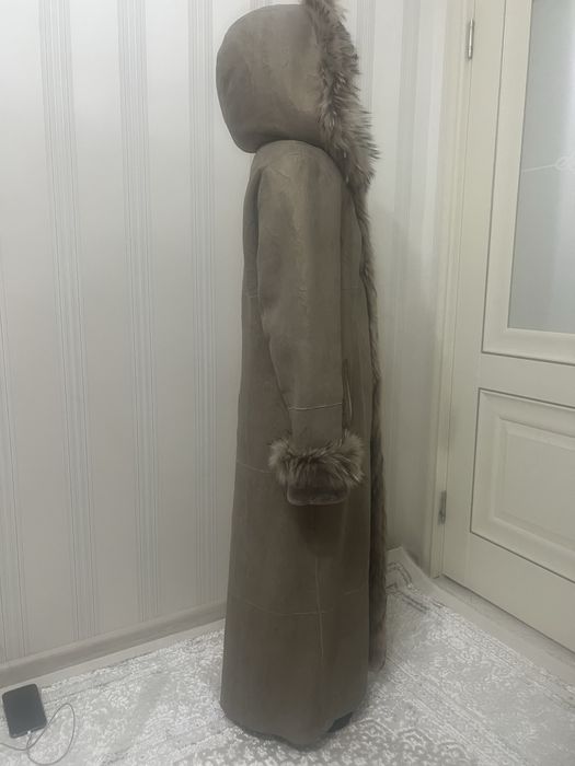 Дубленка длинная на выход