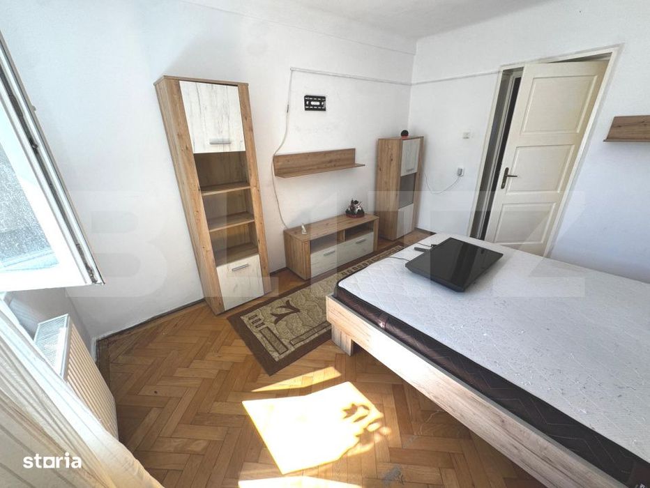 Apartament in bloc tip vila, parter, 50 mp, mobilat utilat - Sacele