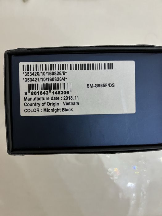 Samsung S9+ 64gb