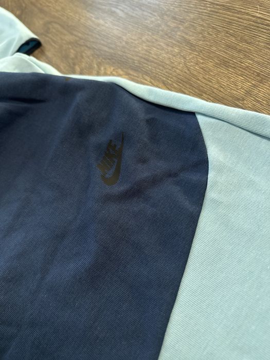 Compleu Nike Tech Fleece Albastru Calitate Premium Bumbac100% (XL)