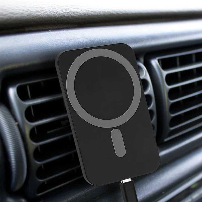 Magsafe стойка за кола за телефон iphone за безжично магнитно зарждане