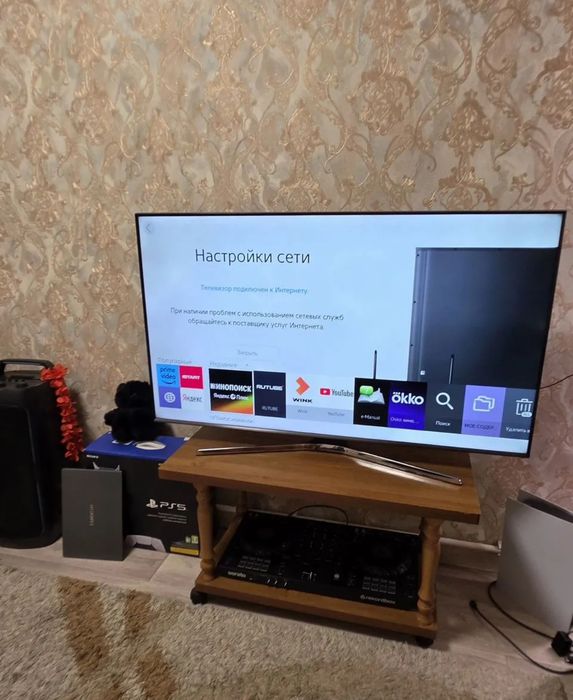 Samsung 140 см (55") smart tv телевизор