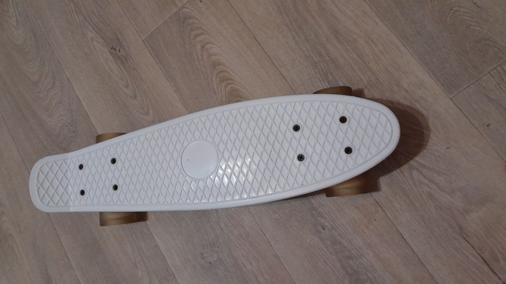 белый penny board (пенни борд)