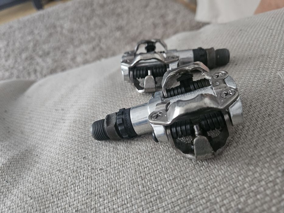Pedale shimano spd+pedale verzi neon GRATIS