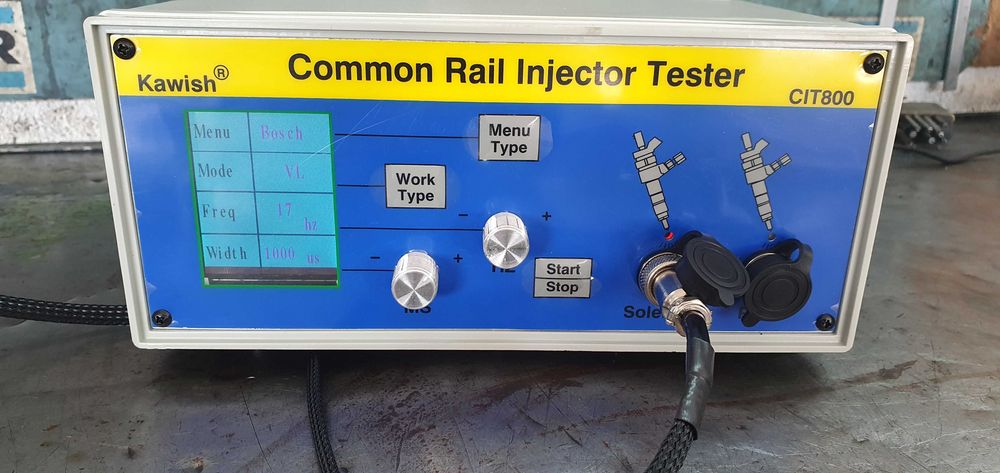 стенд за комън рейл, пиезо и обикновенни дюзи