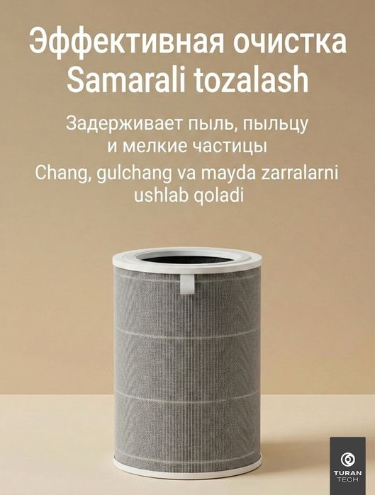 Фильтр HEPA для очистителя воздуха Xiaomi Smart Air Purifier 4 (сменны