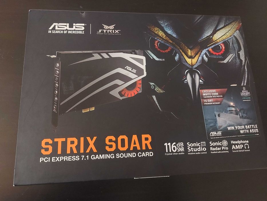 Placa de sunet/ audio ASUS Strix Soar, 7.1, PCI-E