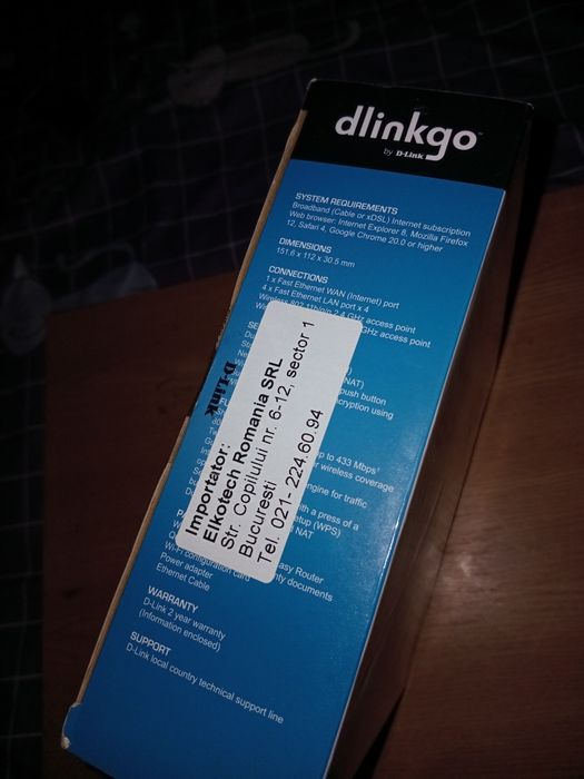 Router  dlinkgo sigilat