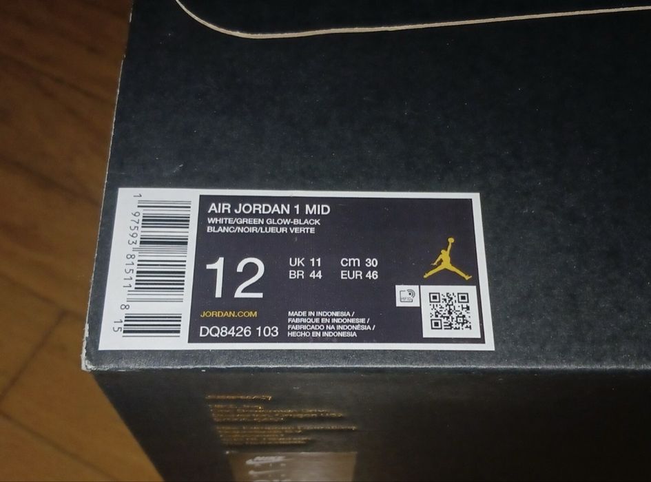 Nike Air Jordan 1 Mid DQ8426-103  46н. 30см