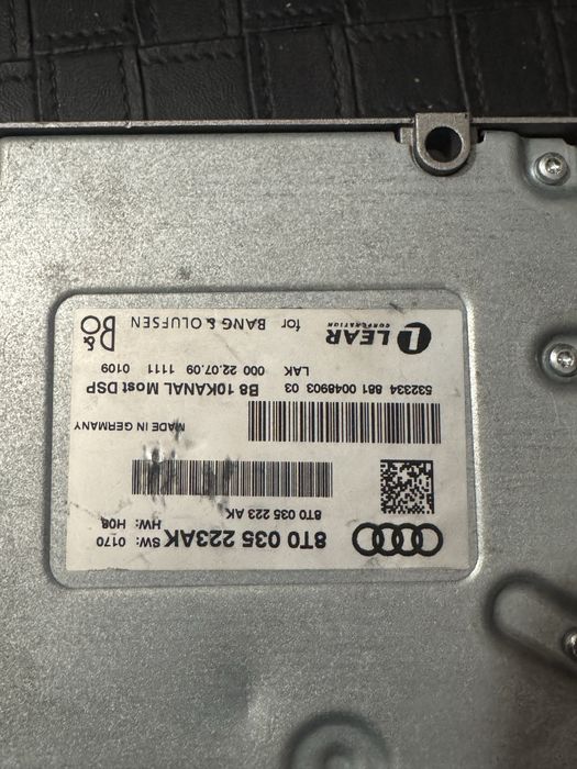 amplificator Bang&Olufsen Audi A5