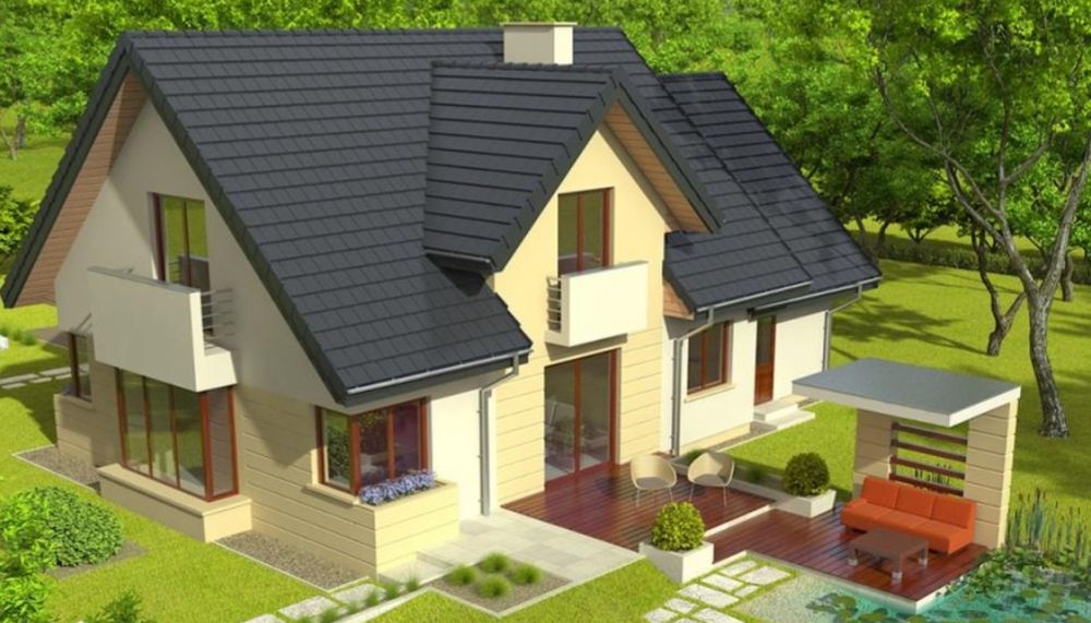 vand case modulare pe structura metalica