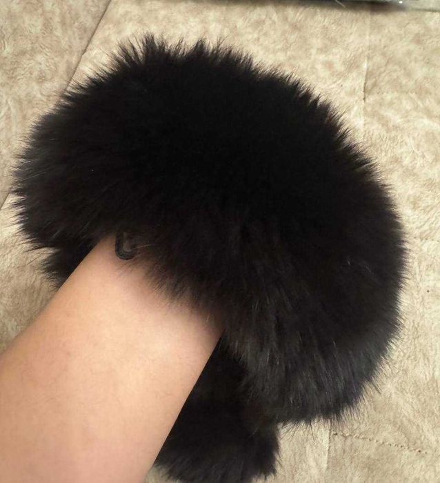 Новые нарукавники из меха натуральный песец