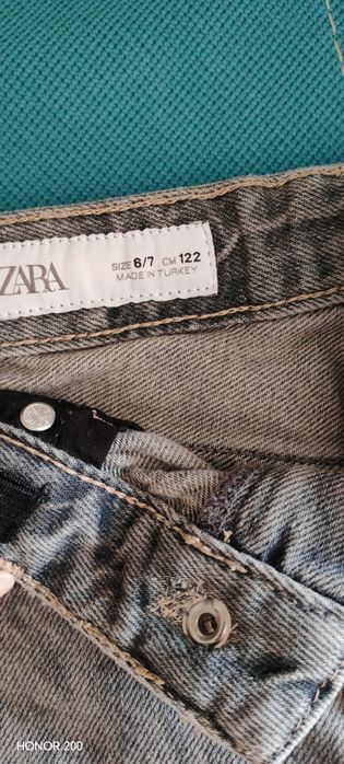 Дънки ZARA, за момиче, 6-7